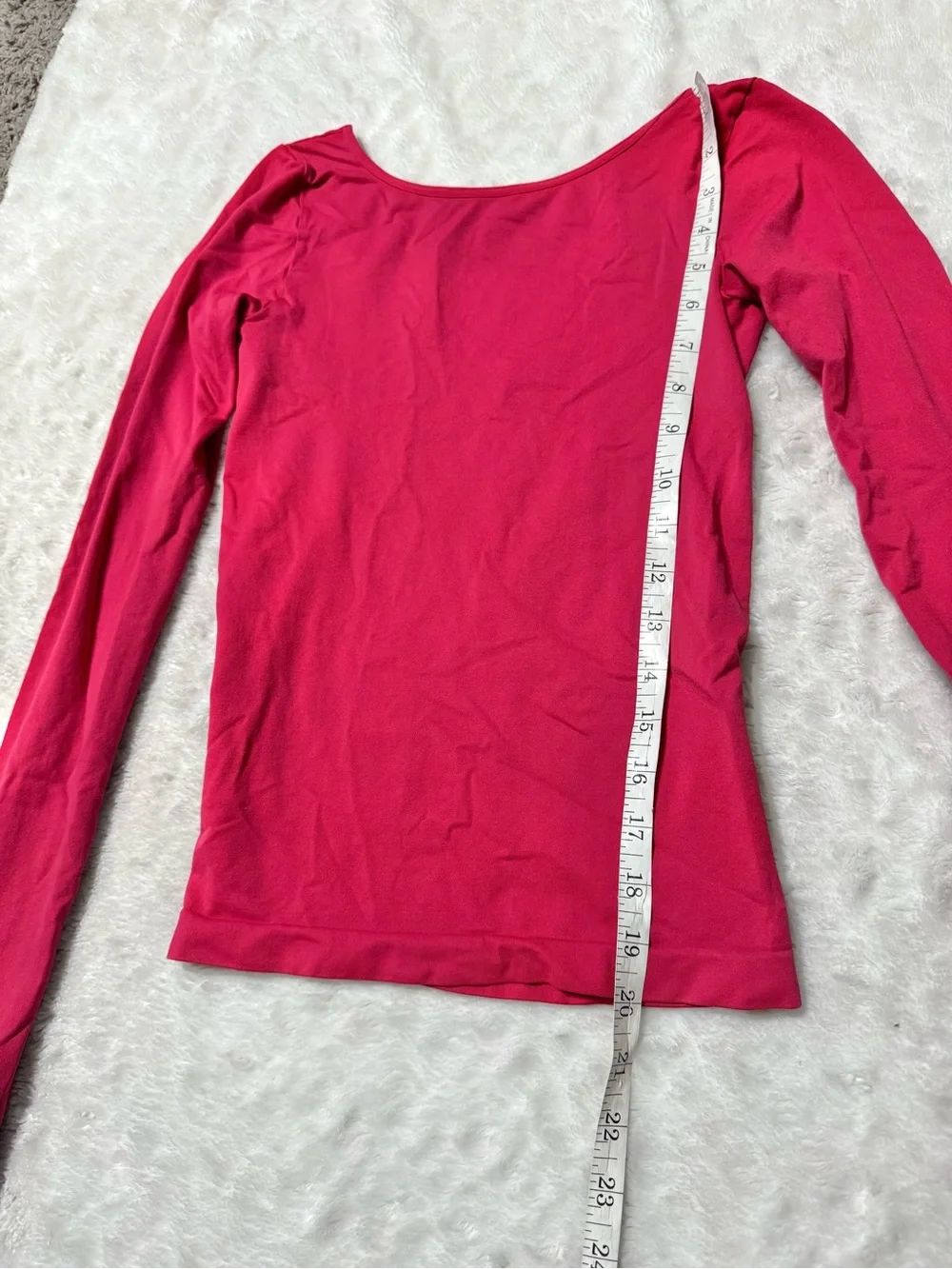 FREE PEOPLE Intimately Low-Back Seamless Long Sleeve Top